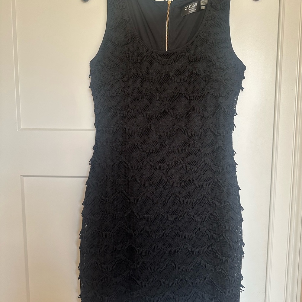 GUESS Black Sleeveless Dress